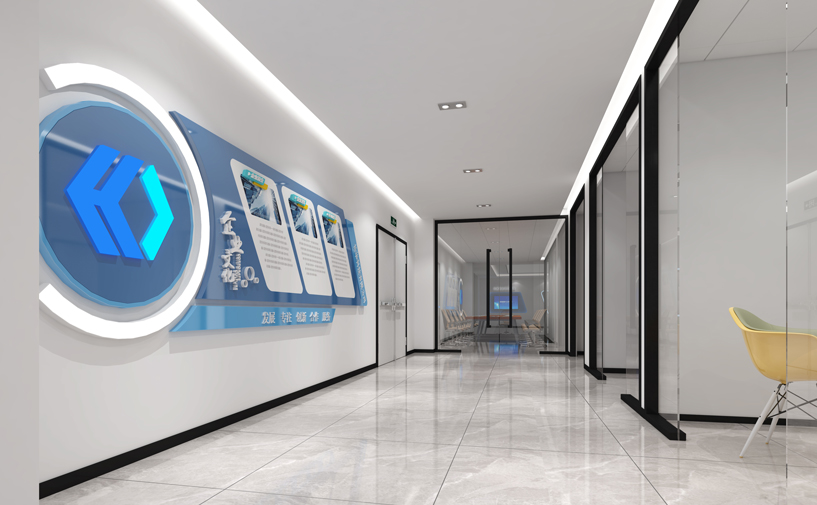 廣東長(zhǎng)華科技4300平廠房裝修